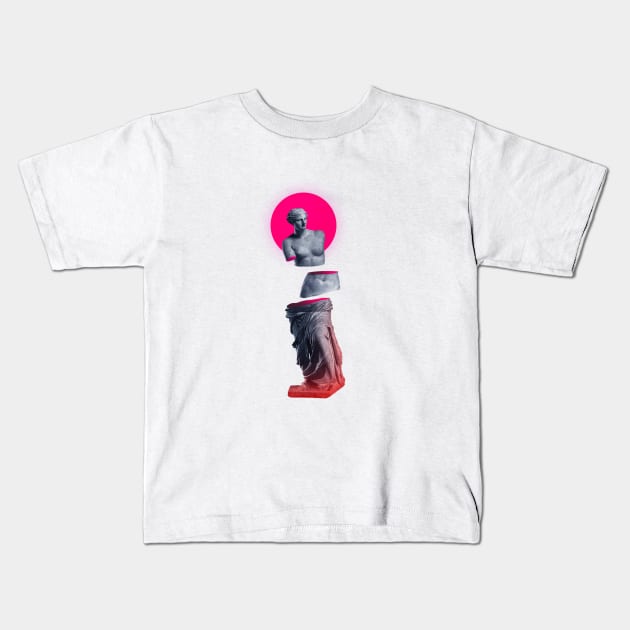 Venus de Milo Kids T-Shirt by CEYLONEX